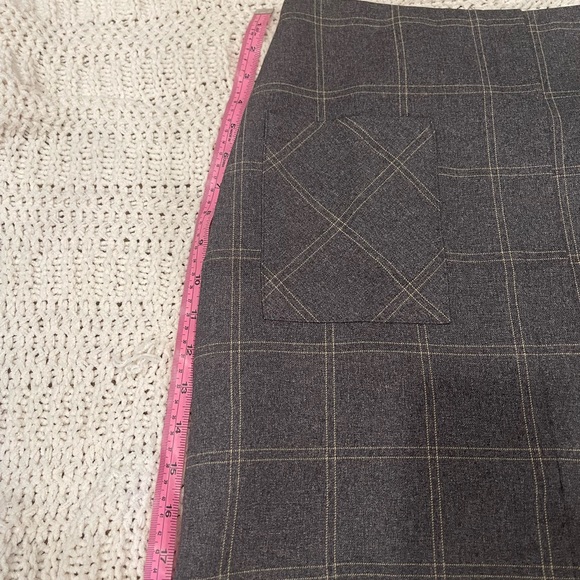 Mango size small plaid skirt - Picture 2 of 7